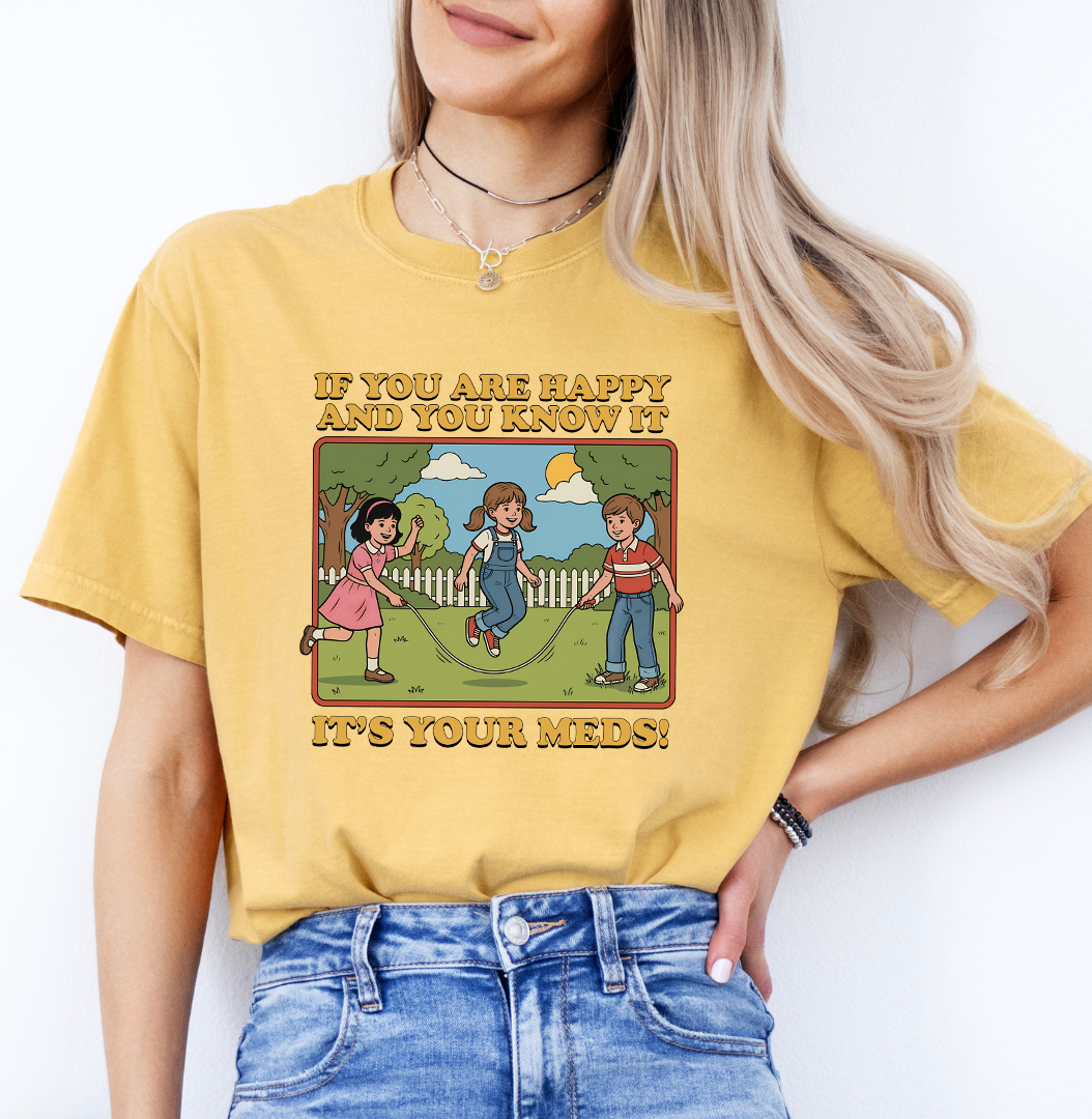 Camiseta Si Eres Feliz Y Lo Sabes