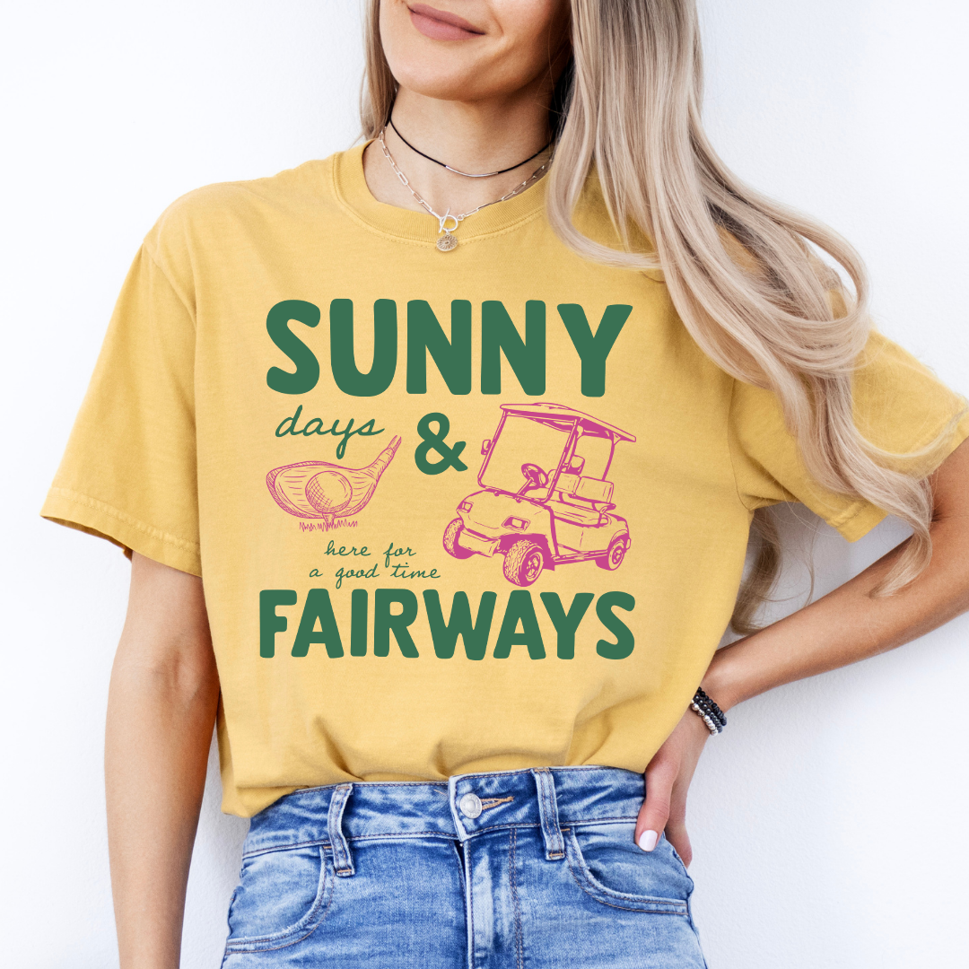 Sunny Days And Fairways Tee