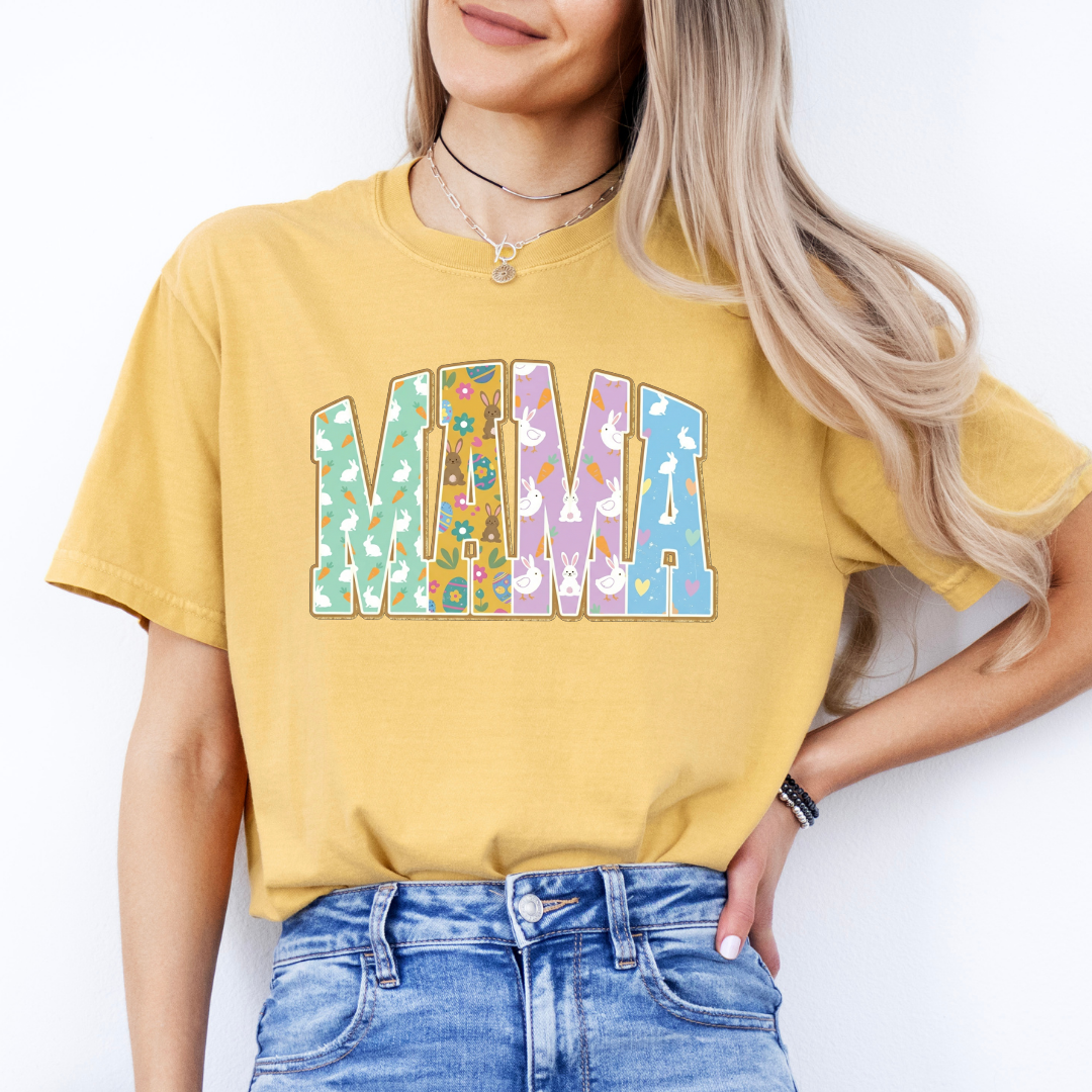Retro Easter Mama Tee