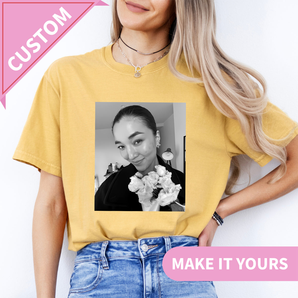Personalisiere dein Foto-T-Shirt