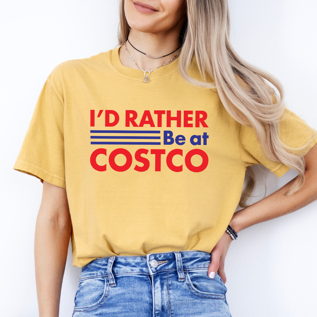 I'd Rather Be At Costco Tee