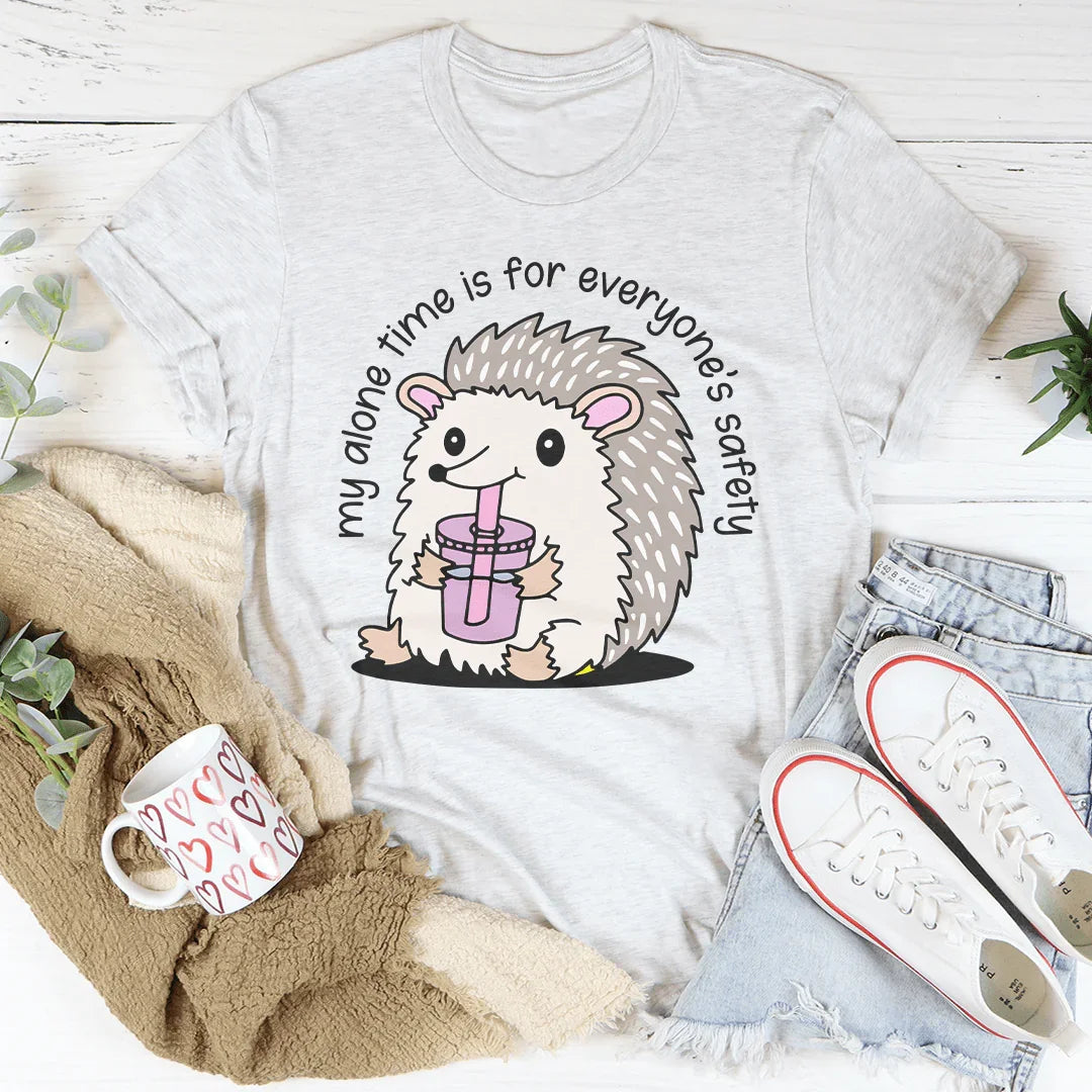 My Alone Time Is For Everyone’s Safety Tee Ash / S Peachy Sunday T-Shirt