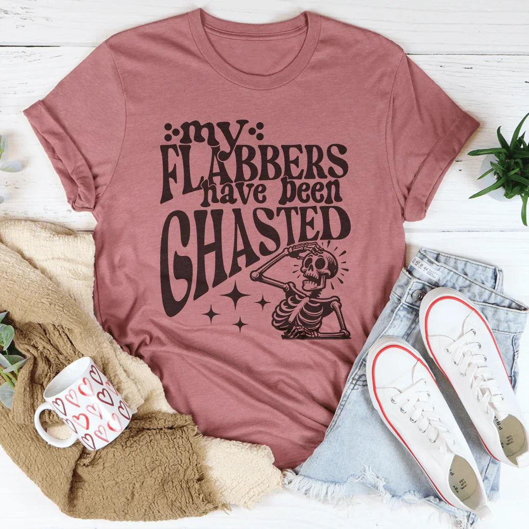 My Flabbers Have Been Ghasted Tee Mauve / S Peachy Sunday T-Shirt