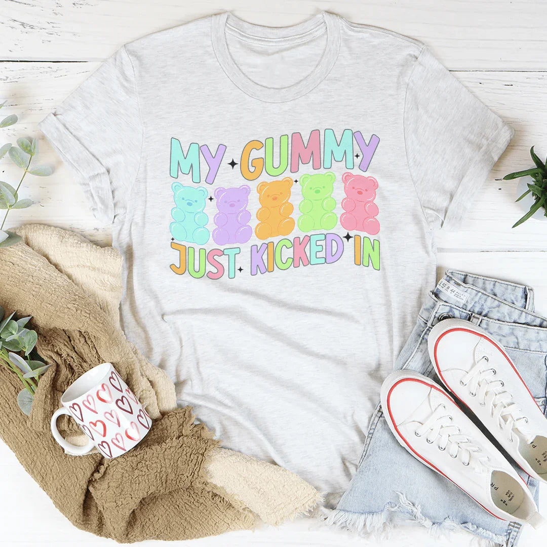 My Gummy Just Kicked In Tee Ash / S Peachy Sunday T-Shirt
