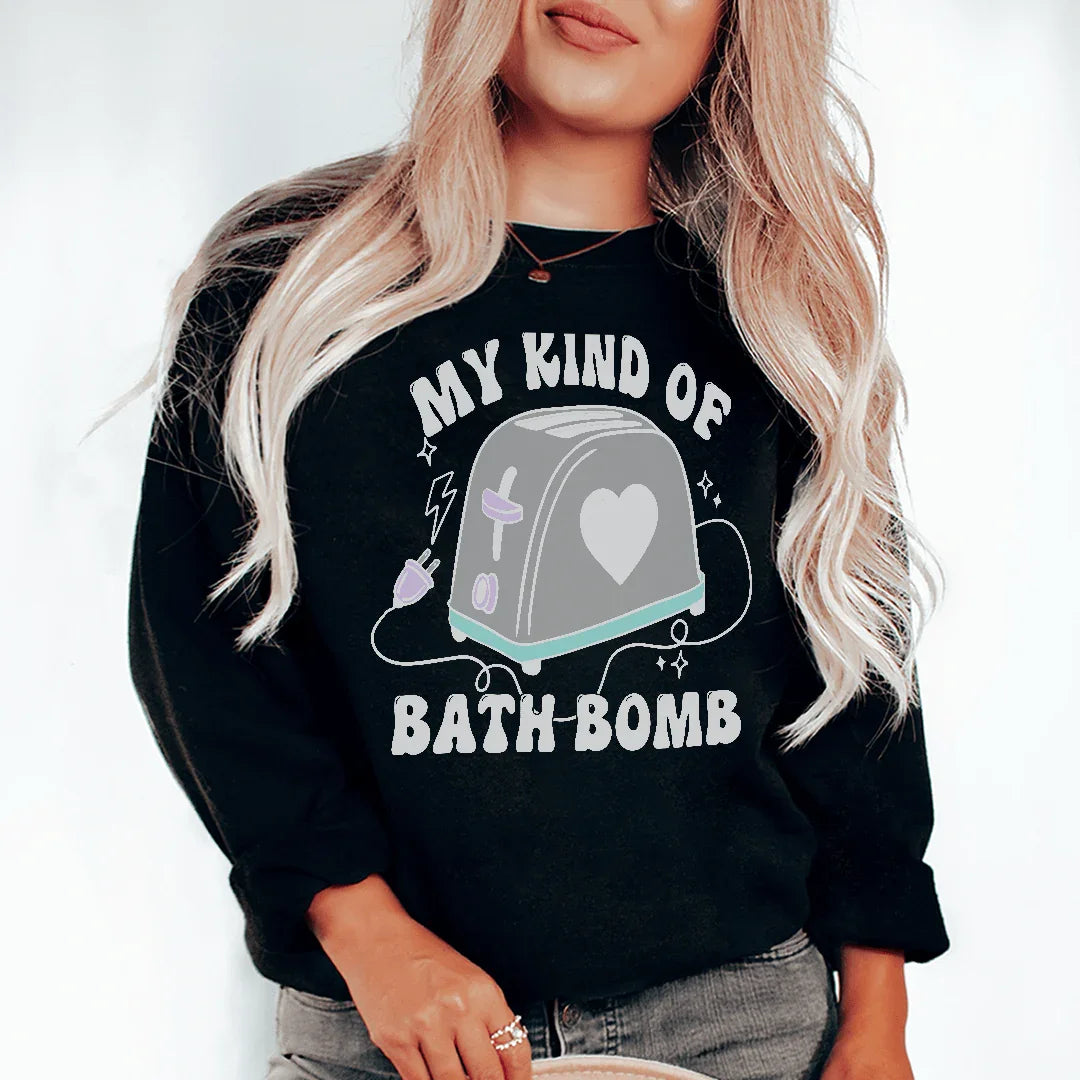 My Kind Of Bath Bomb Tee Black / S Peachy Sunday T-Shirt