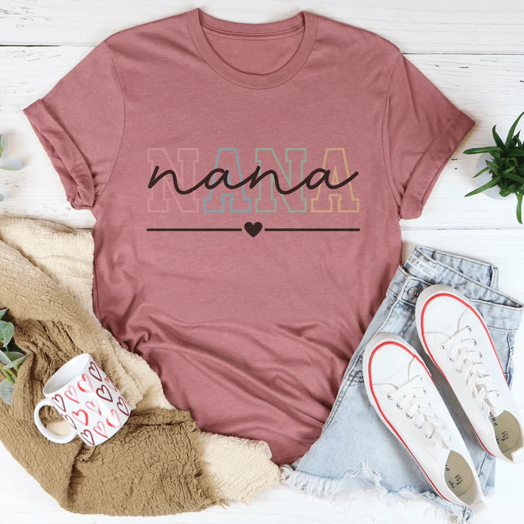 Nana Tee Mauve / S Peachy Sunday T-Shirt
