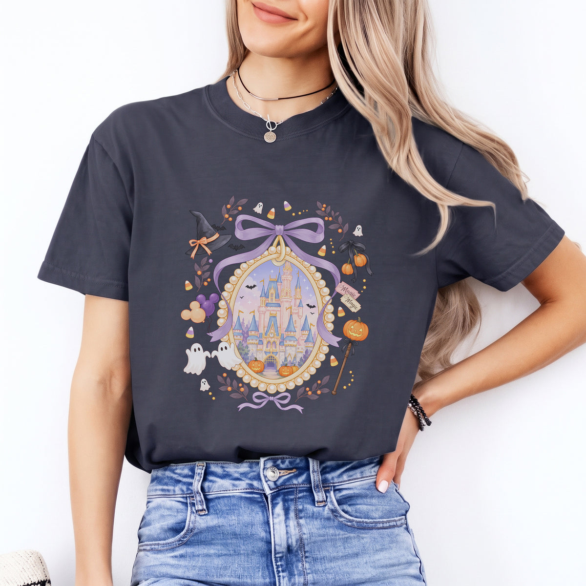 T-shirt d'Halloween rétro Walt Disney World