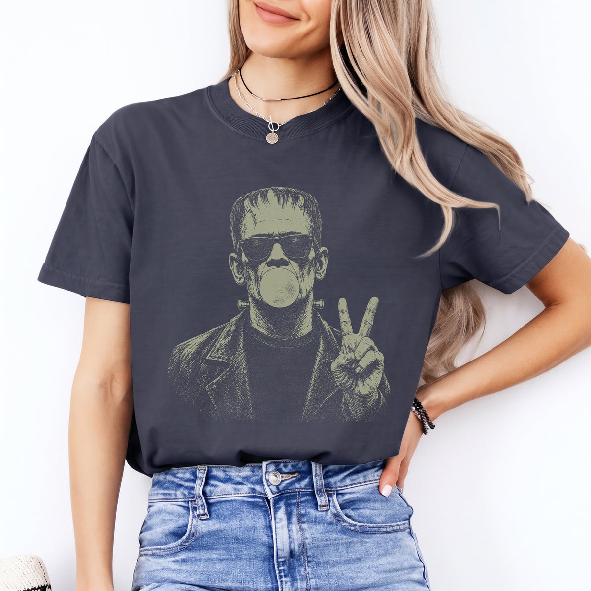 Frankenstein Bubble Gum Tee