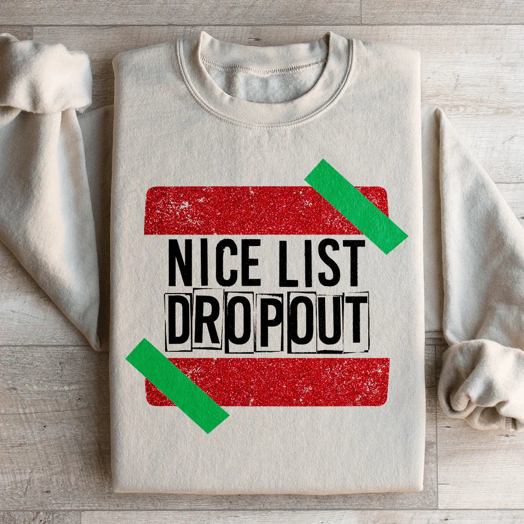 Nice List Dropout Sweatshirt Sand / S Peachy Sunday T-Shirt