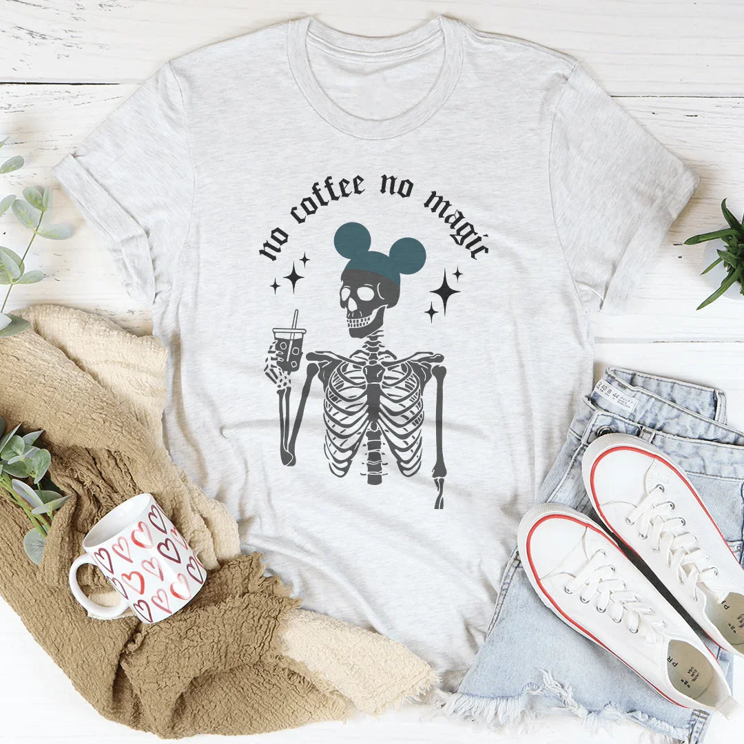 No Coffee No Magic Tee Ash / S Peachy Sunday T-Shirt