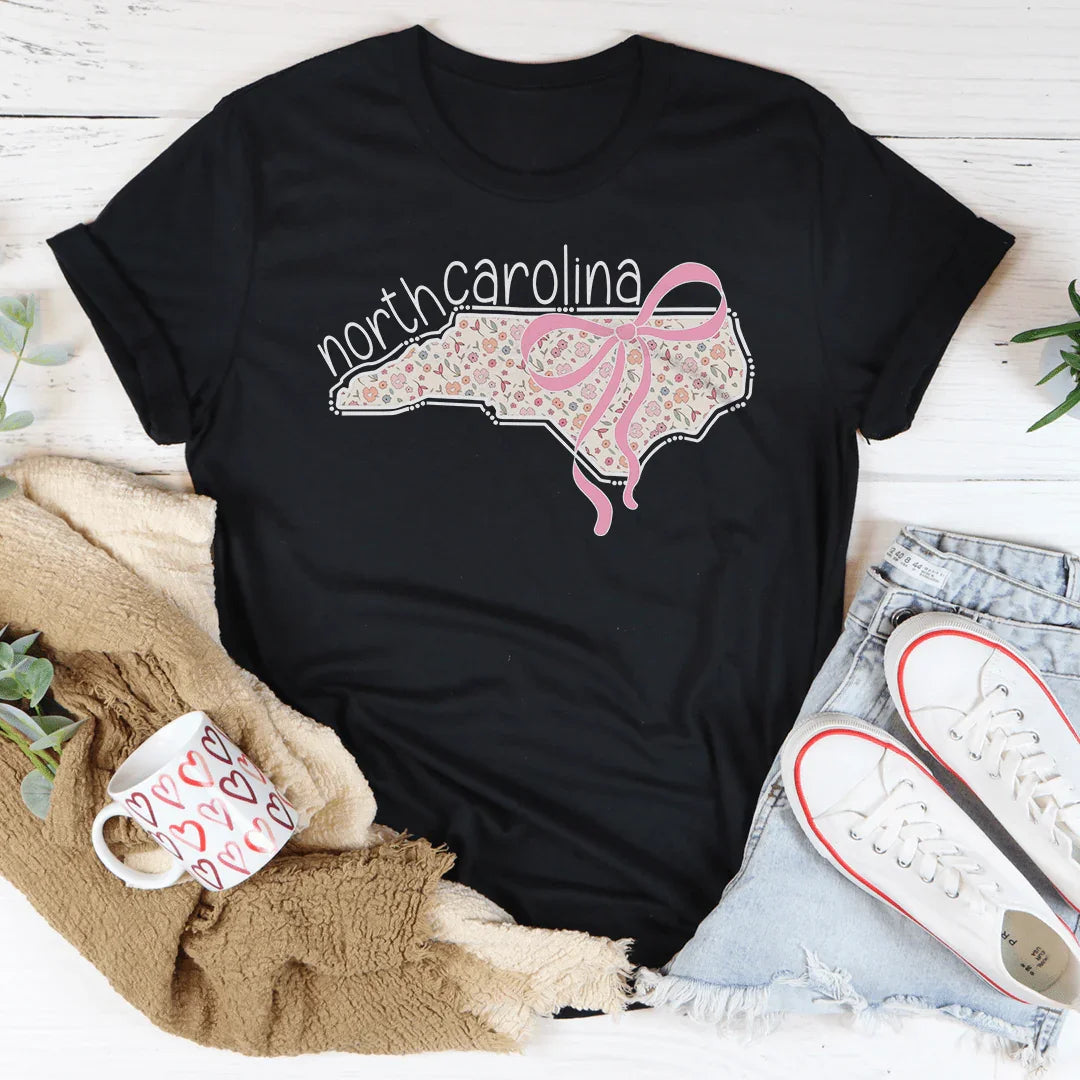 North Carolina Tee Black Heather / S Peachy Sunday T-Shirt
