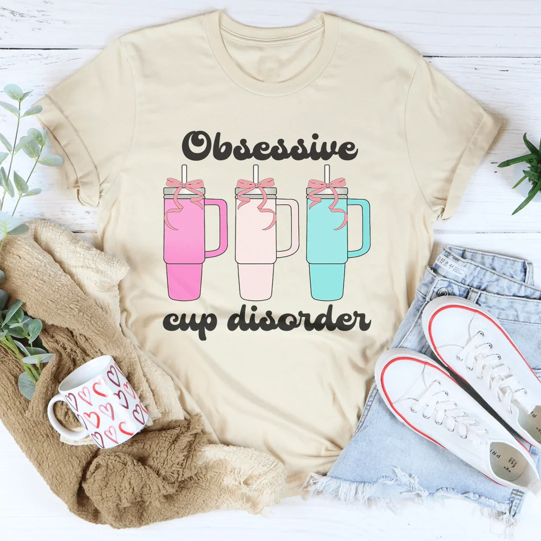 Obsessive Cup Disorder Tee Soft Cream / S Peachy Sunday T-Shirt