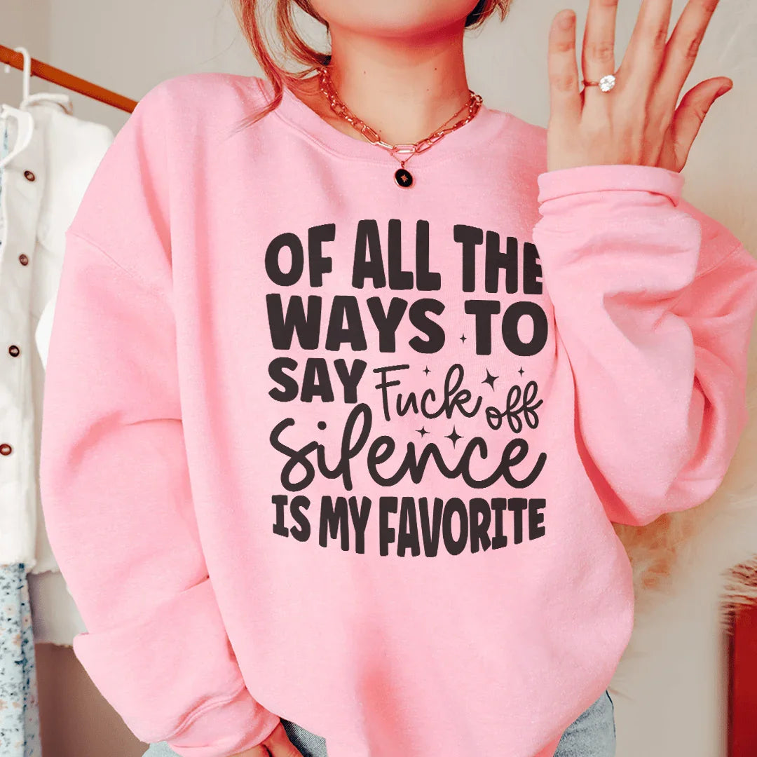 Of All The Ways To Say Tee Light Pink / S Peachy Sunday T-Shirt