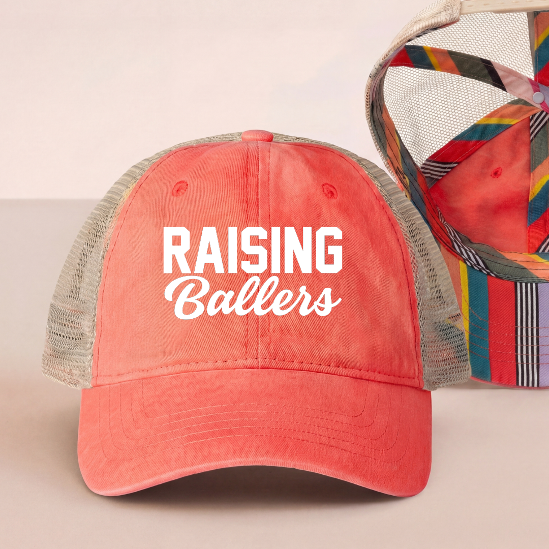 Raising Ballers Embroidered Trucker Hat