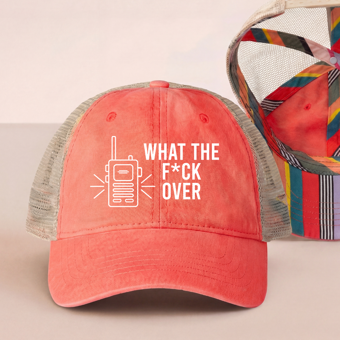 What The F-ck Over Trucker Hat