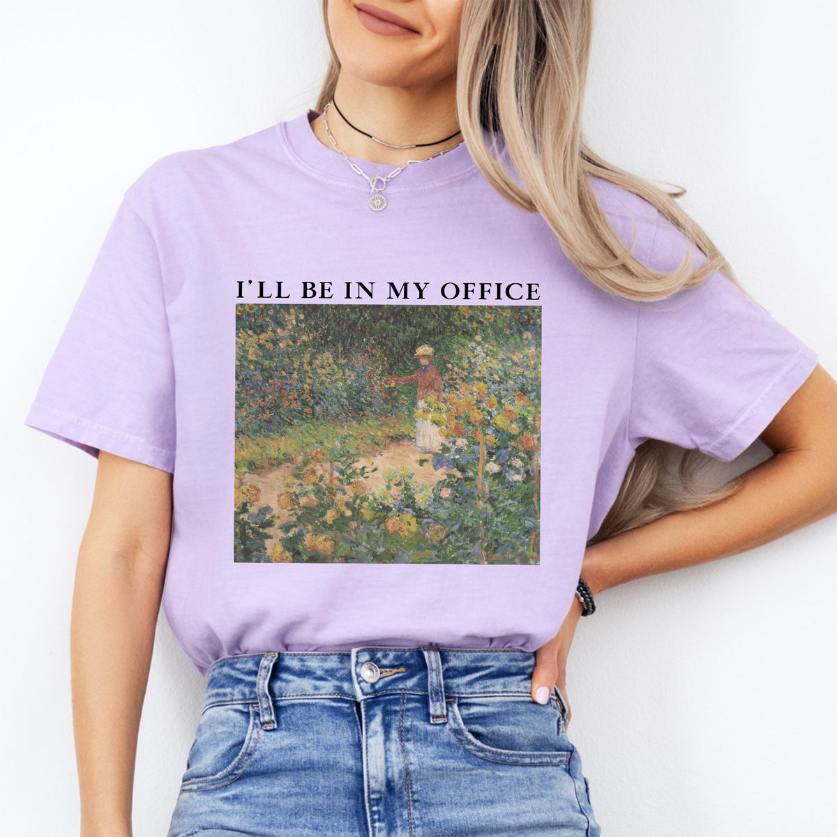 T-Shirt „I'll Be In My Office plant Lover“