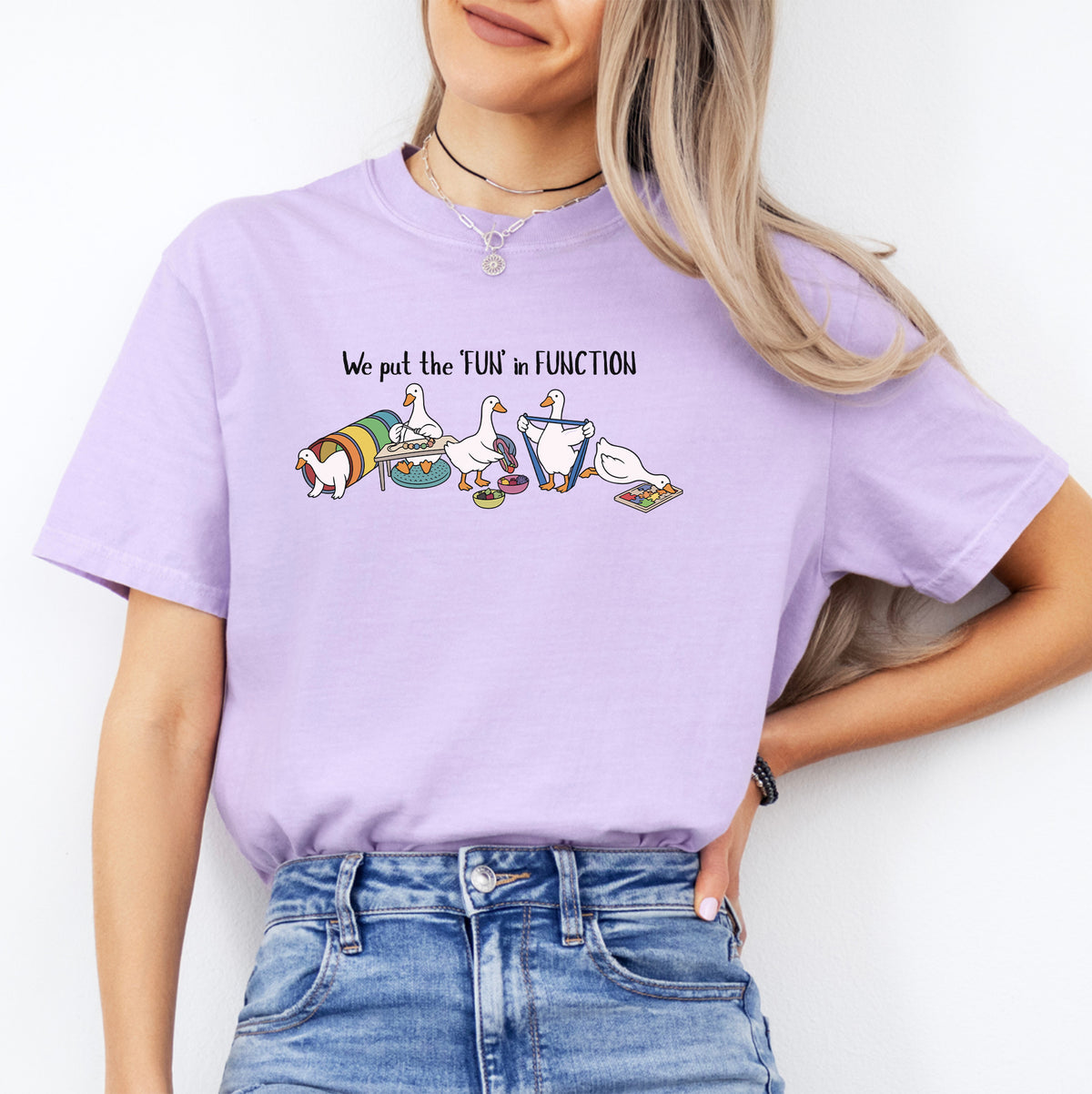 T-Shirt: Wir bringen Spaß in Funktionalität