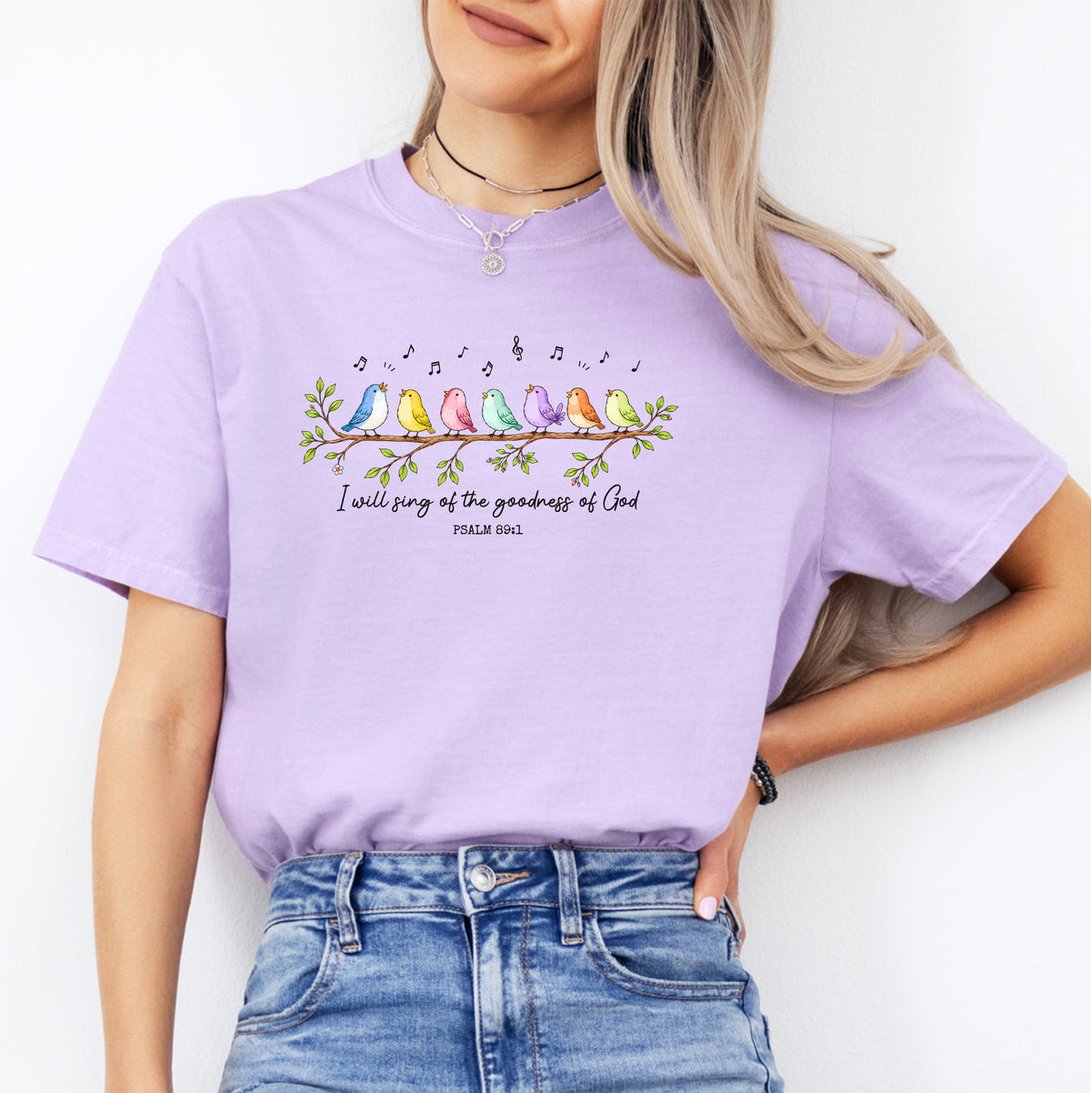 T-Shirt „Ich will von der Güte Gottes singen“