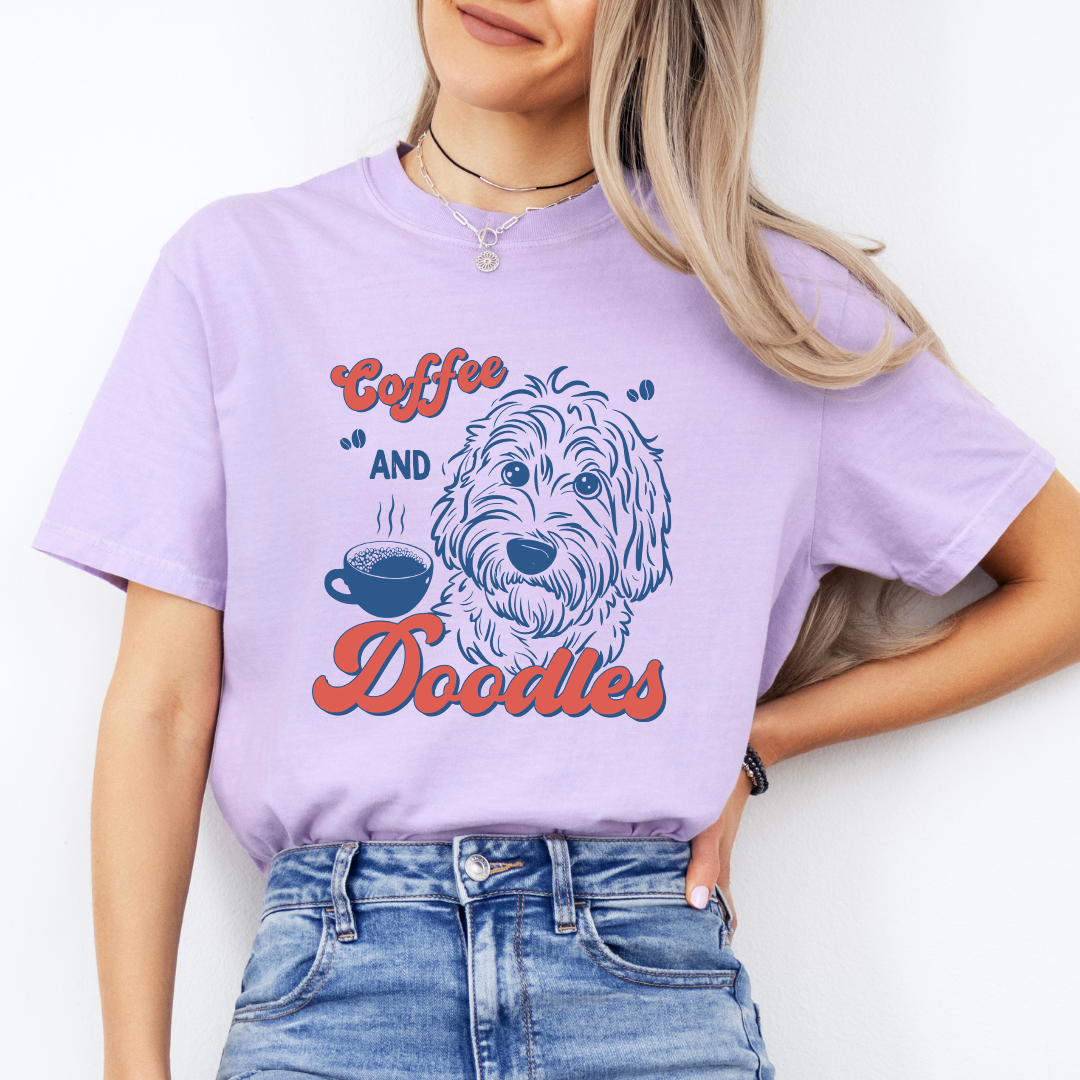 Coffee and Doodles Tee