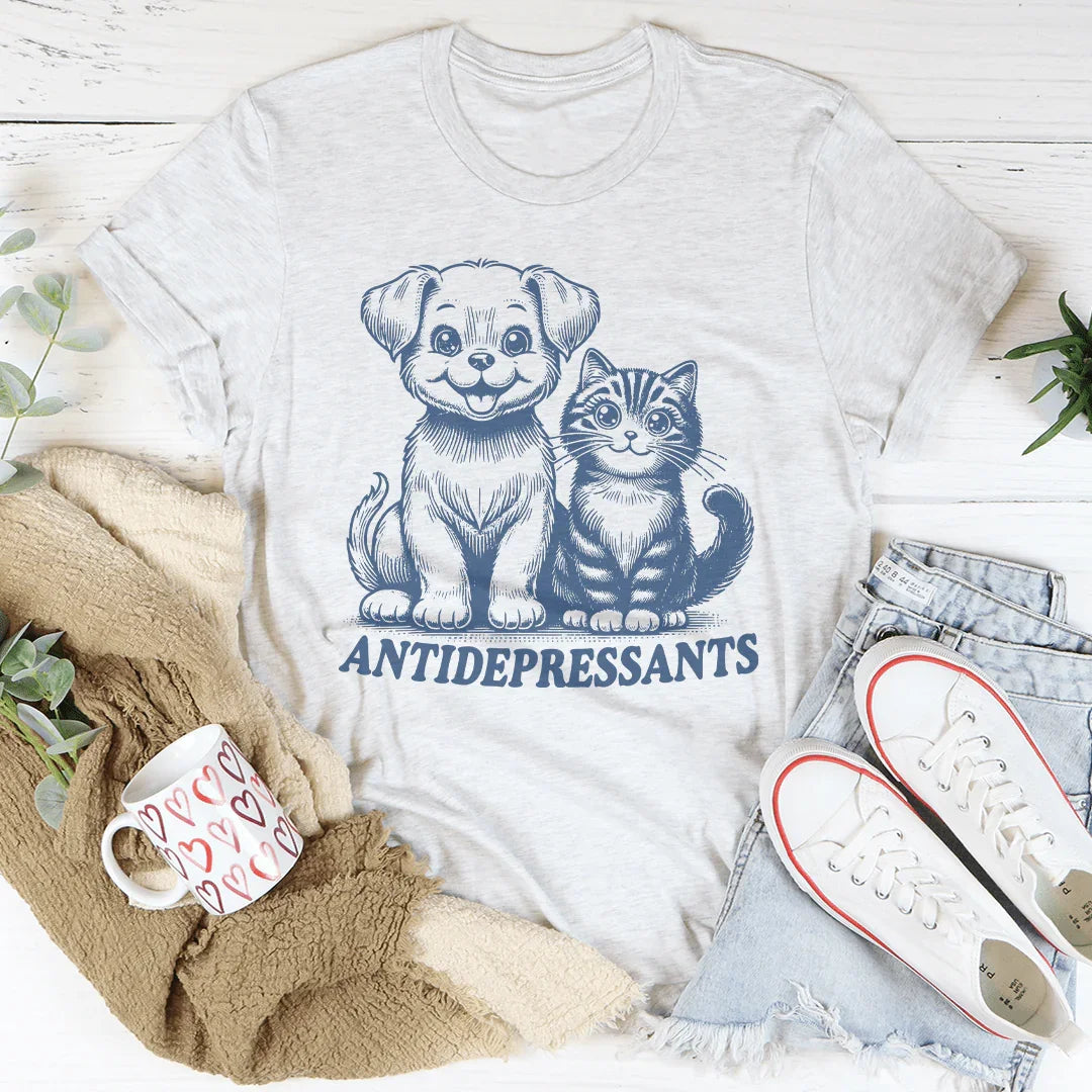 Pawsitive Vibes Tee Ash / S Peachy Sunday T-Shirt