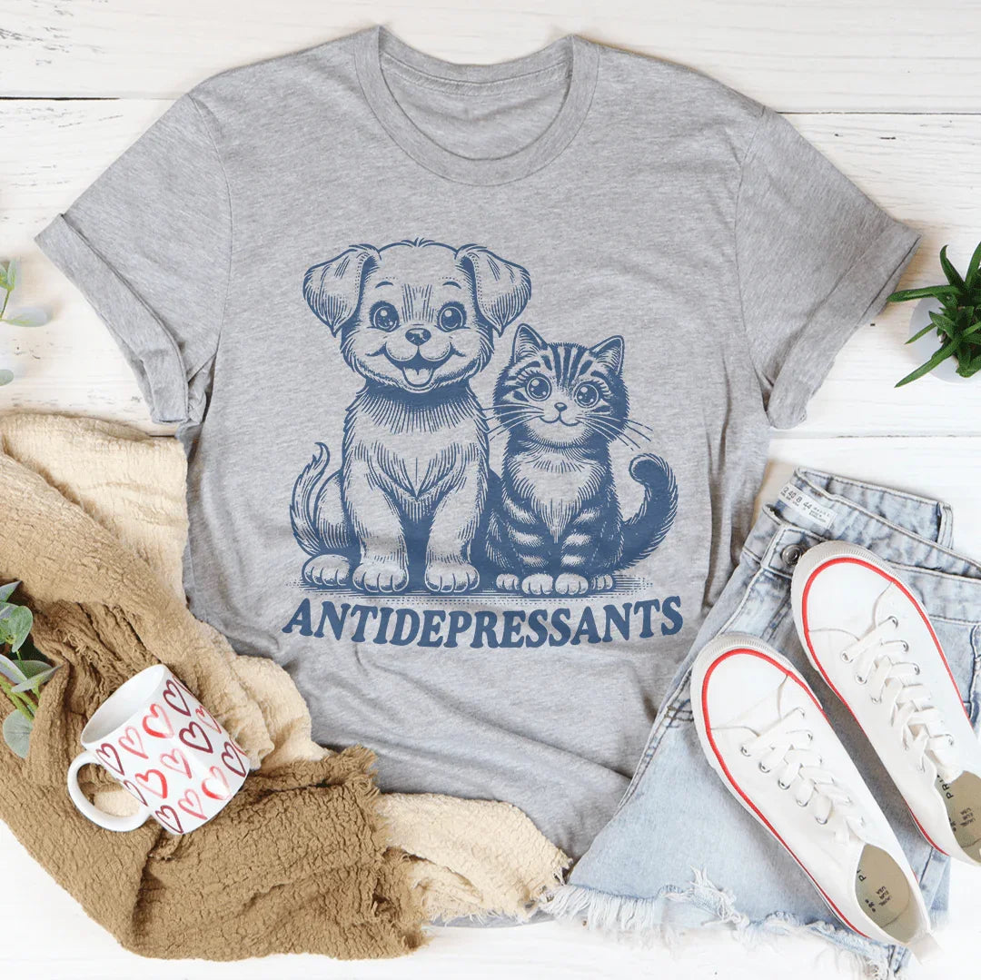 Pawsitive Vibes Tee Athletic Heather / S Peachy Sunday T-Shirt