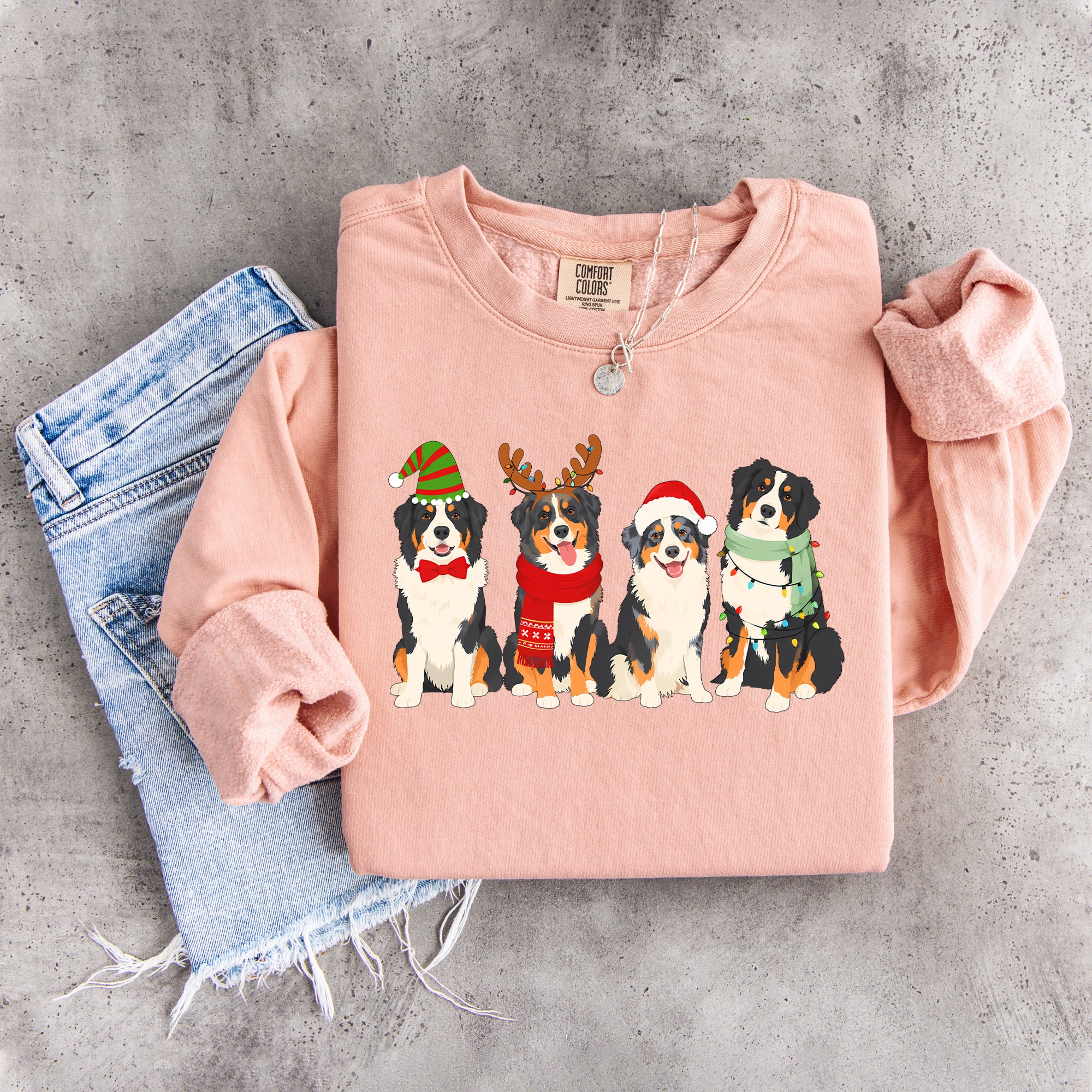 Bernese Mountain Dog Christmas Sweatshirt