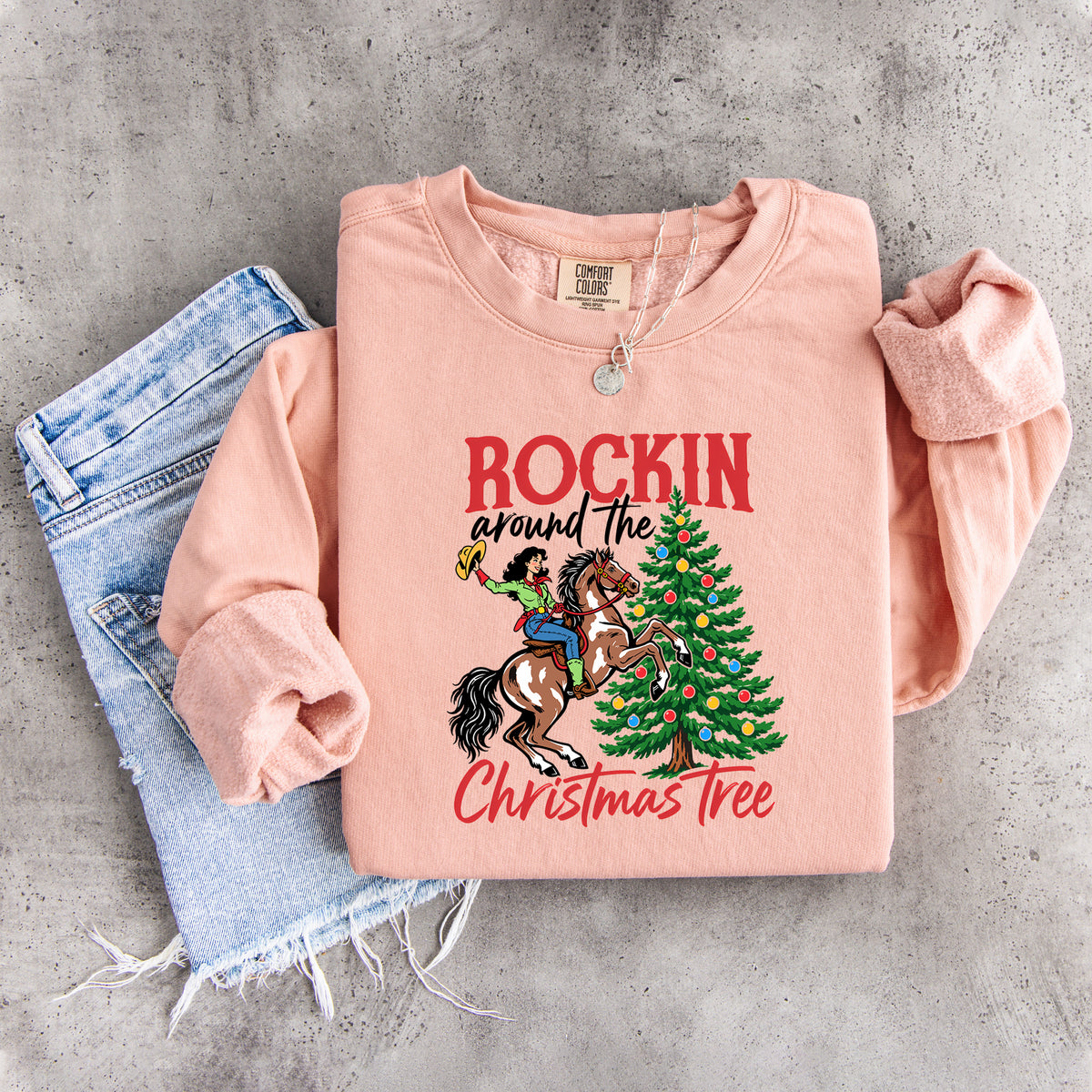 Rockin Around The Christmas Tree Sweatshirt