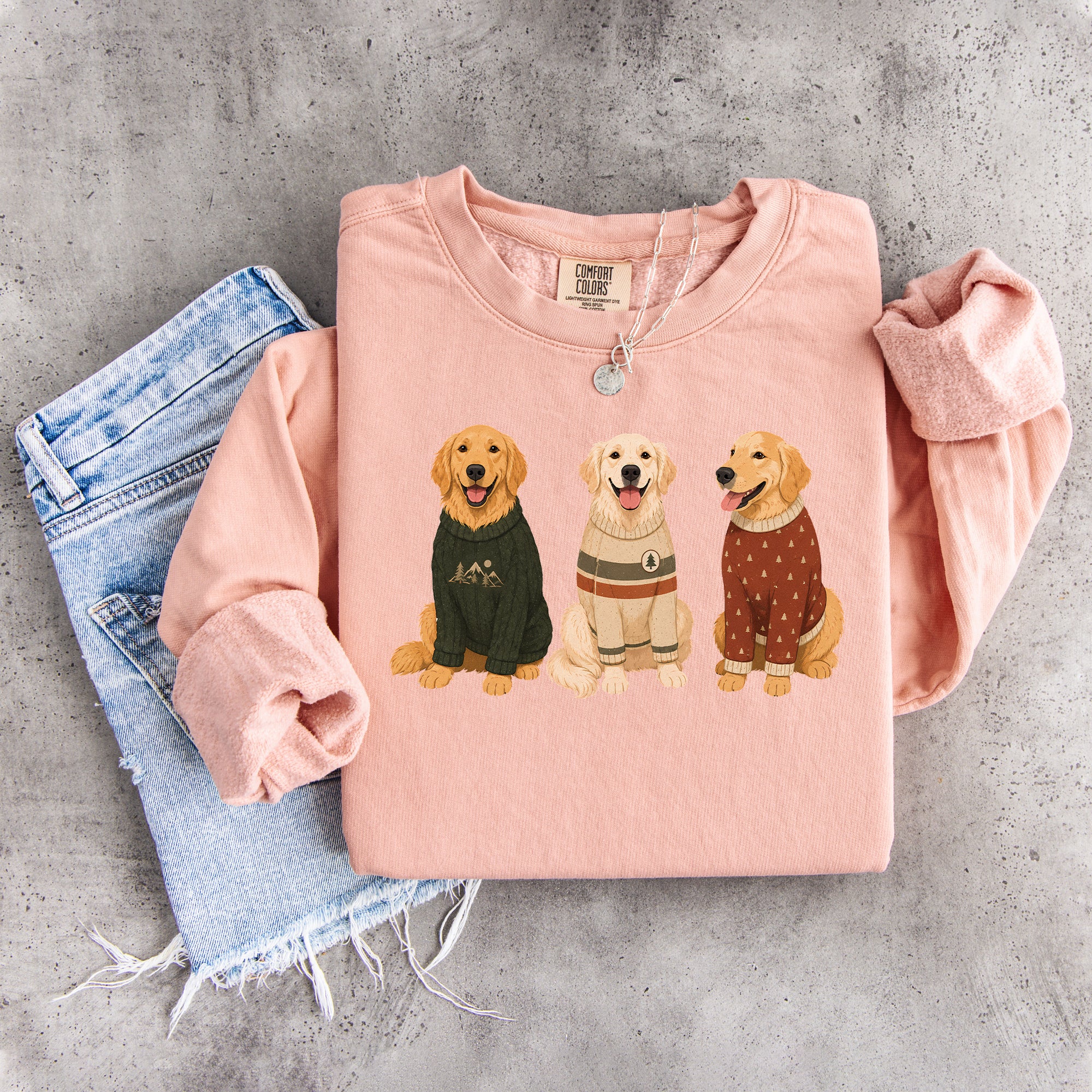 Fall Golden Retriever Sweatshirt