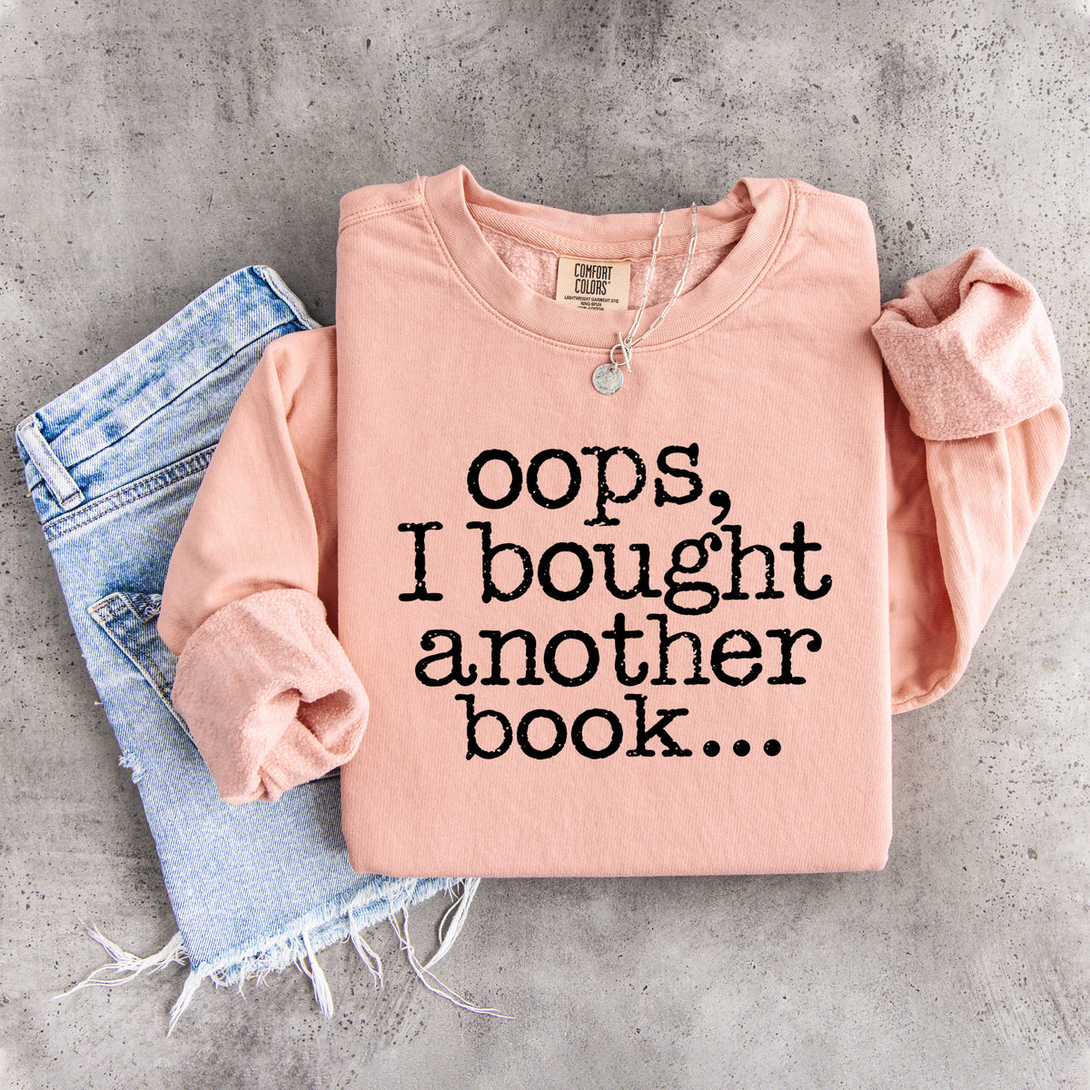Sudadera de humor para amantes de los libros: «Vaya, he comprado otro libro...»
