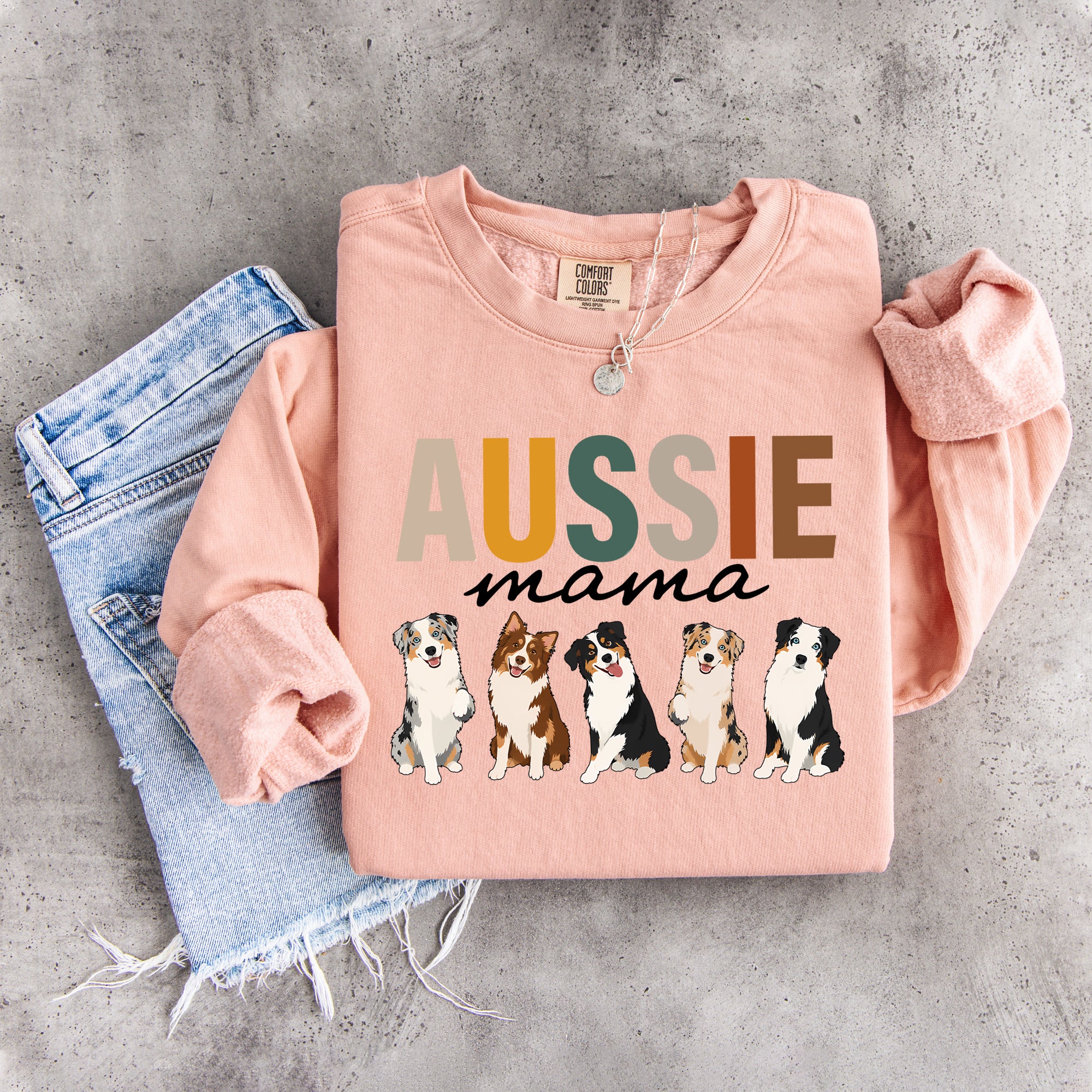 Sweatshirt für Australian-Shepherd-Mamas