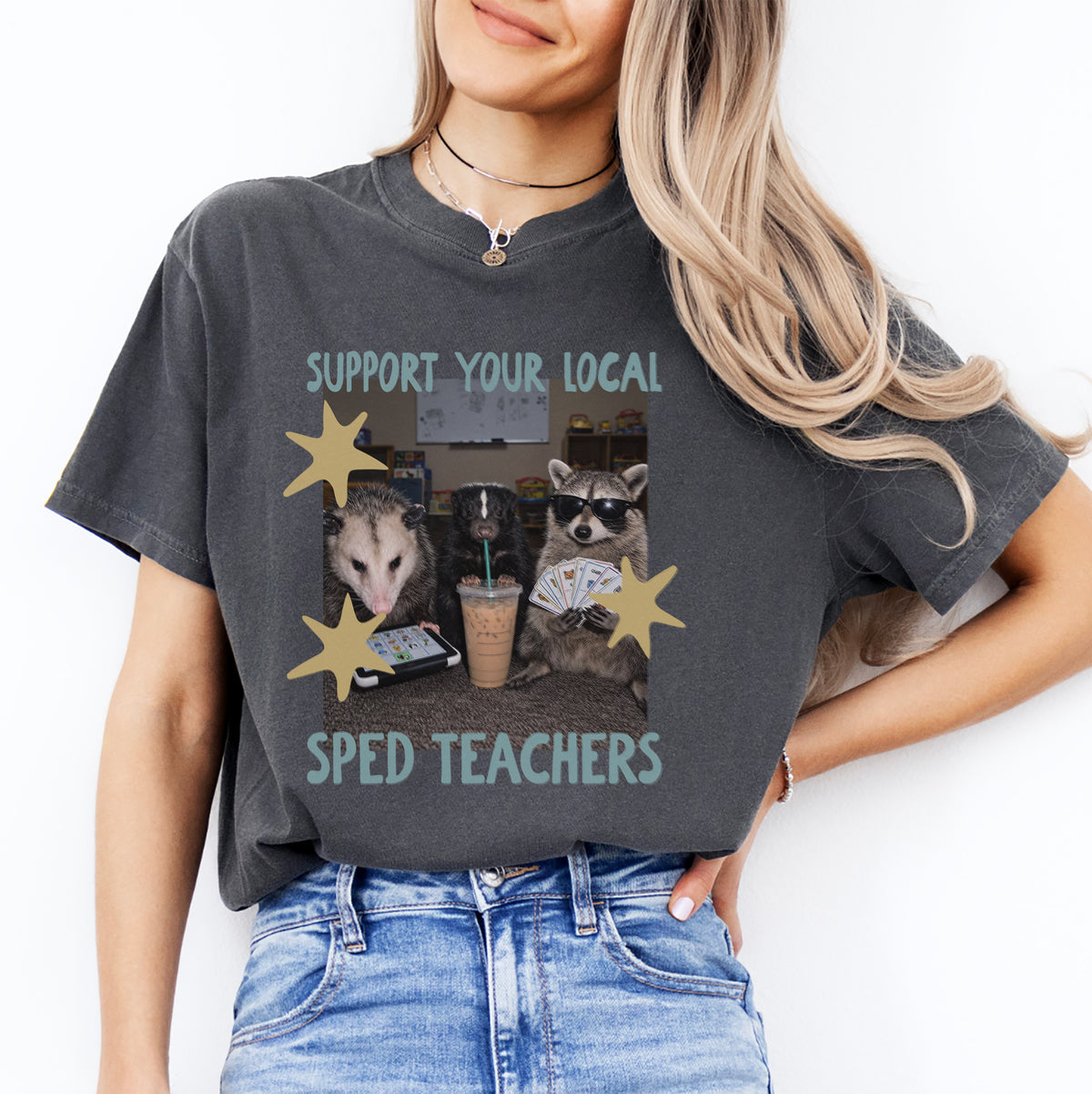 Support Your Local Sped Teachers Tee