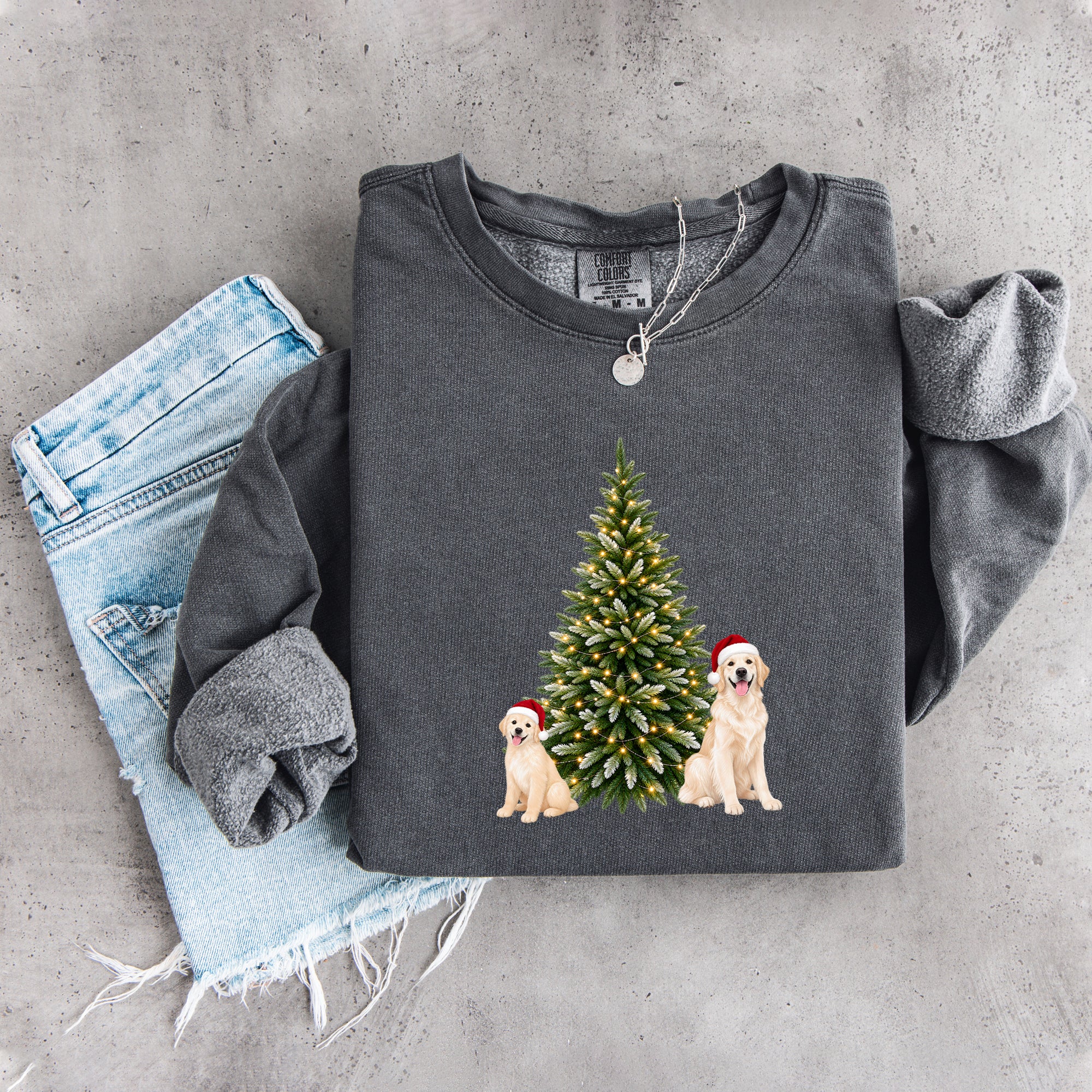 Personalized Dog Christmas Sweatshirt