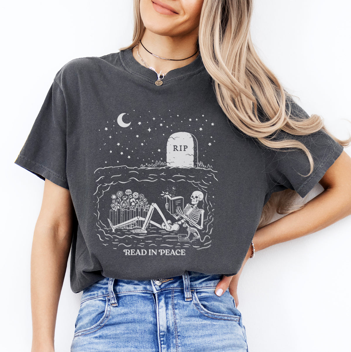 Read In Peace Bookish Tee