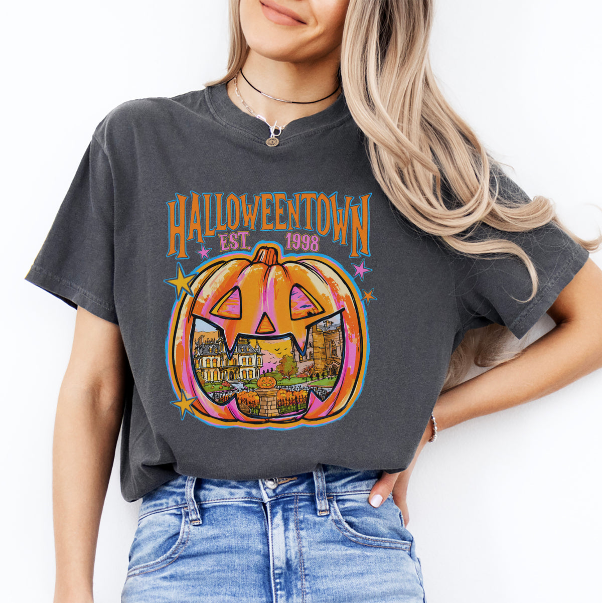 Halloweentown Town Pumpkin Tee