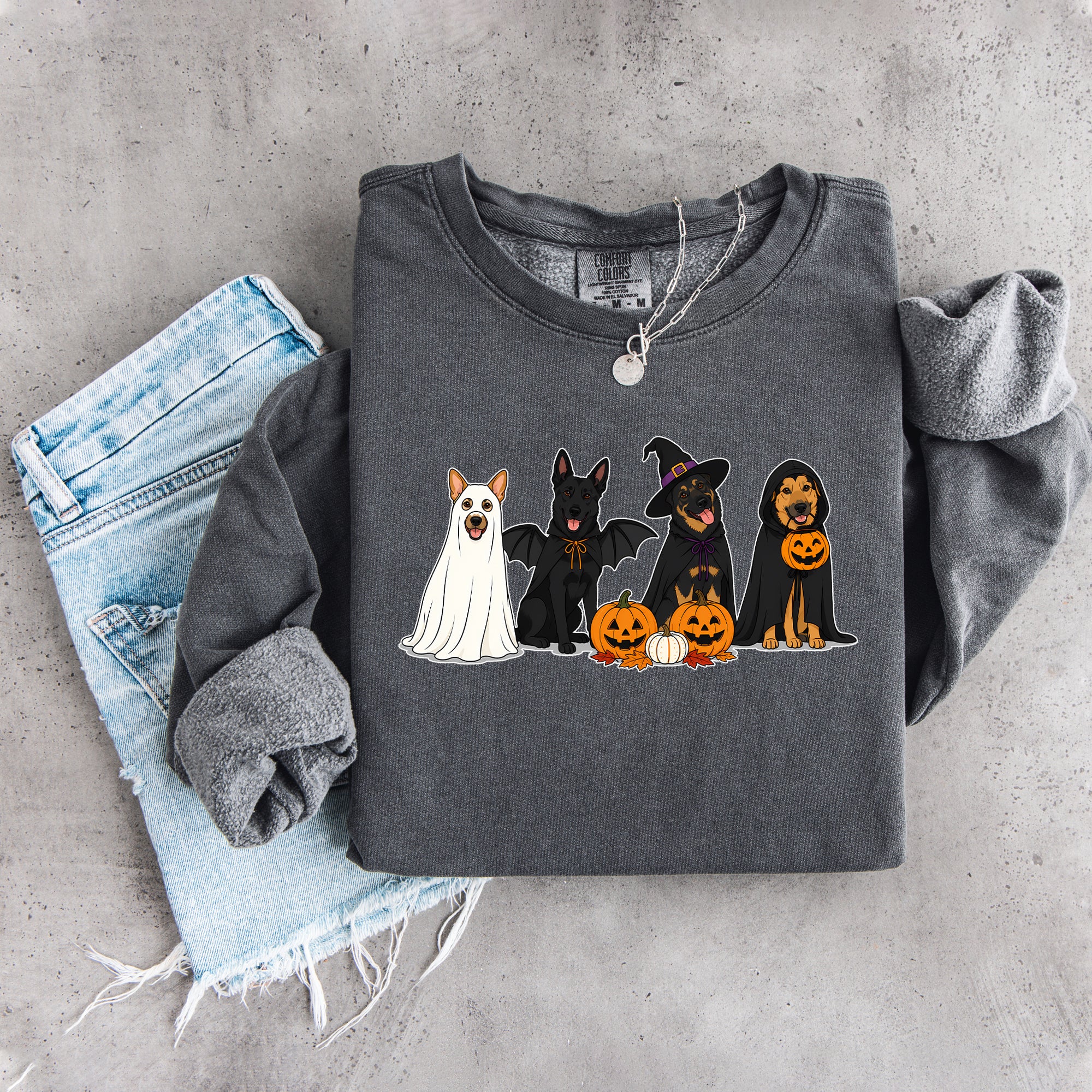Sudadera de Halloween del pastor alemán