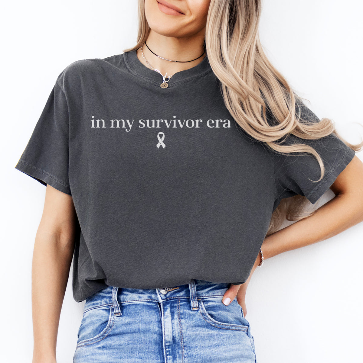 Camiseta «En mi era de superviviente»