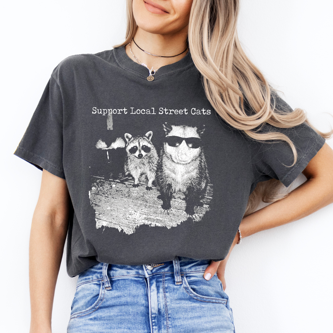 Support Local Street Cats Tee