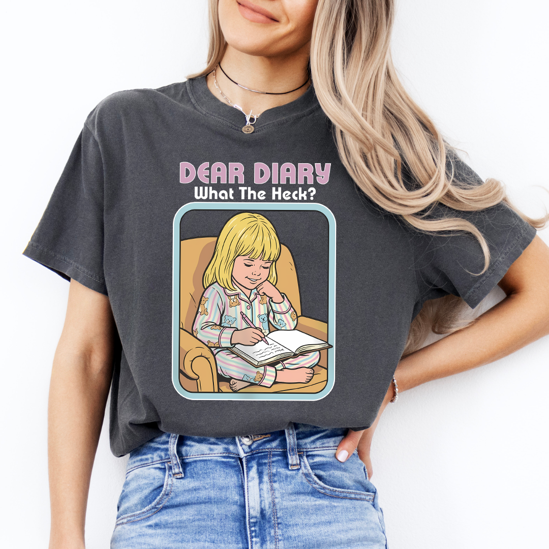 Dear Diary What The Heck Tee