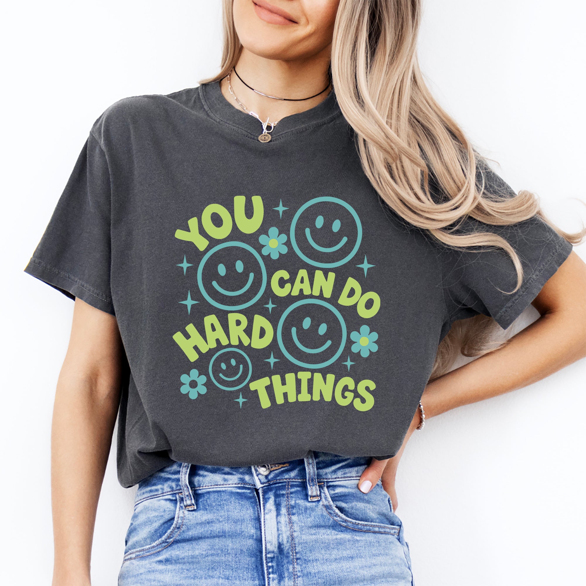 You Can Do Hard Things Tee