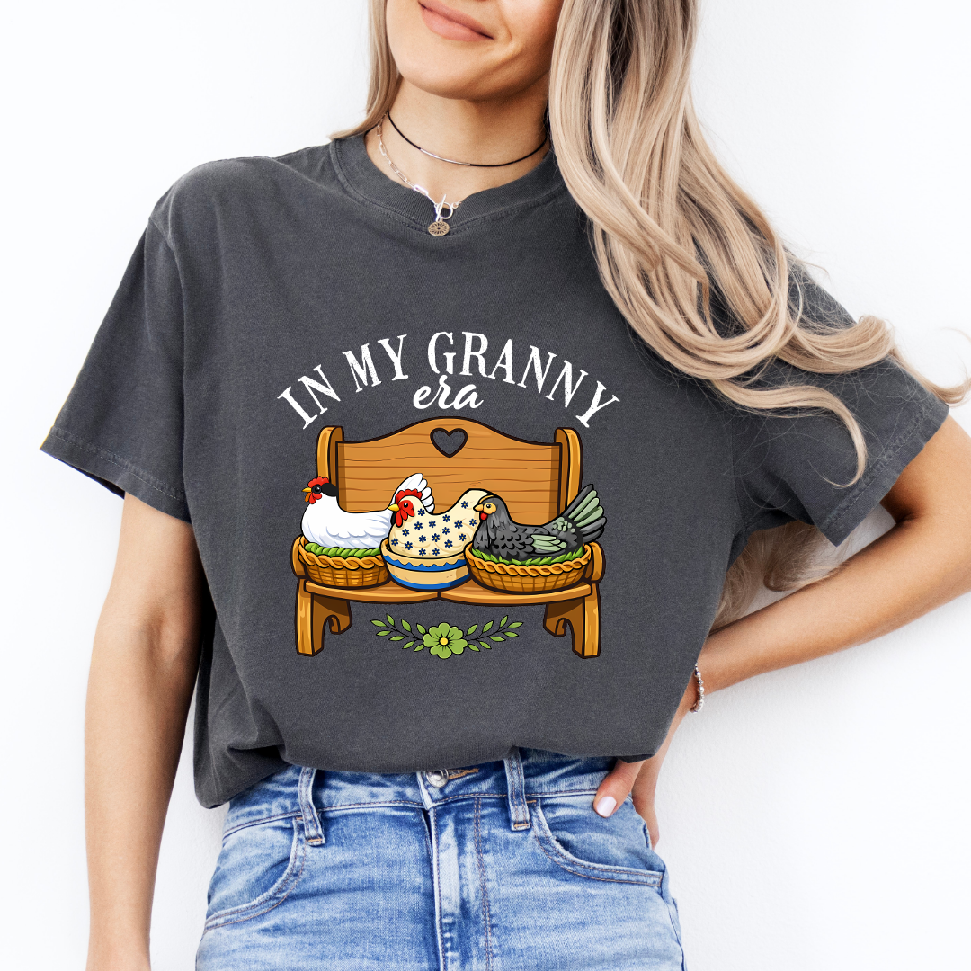 In My Granny Era Vintage Farmhouse Tee