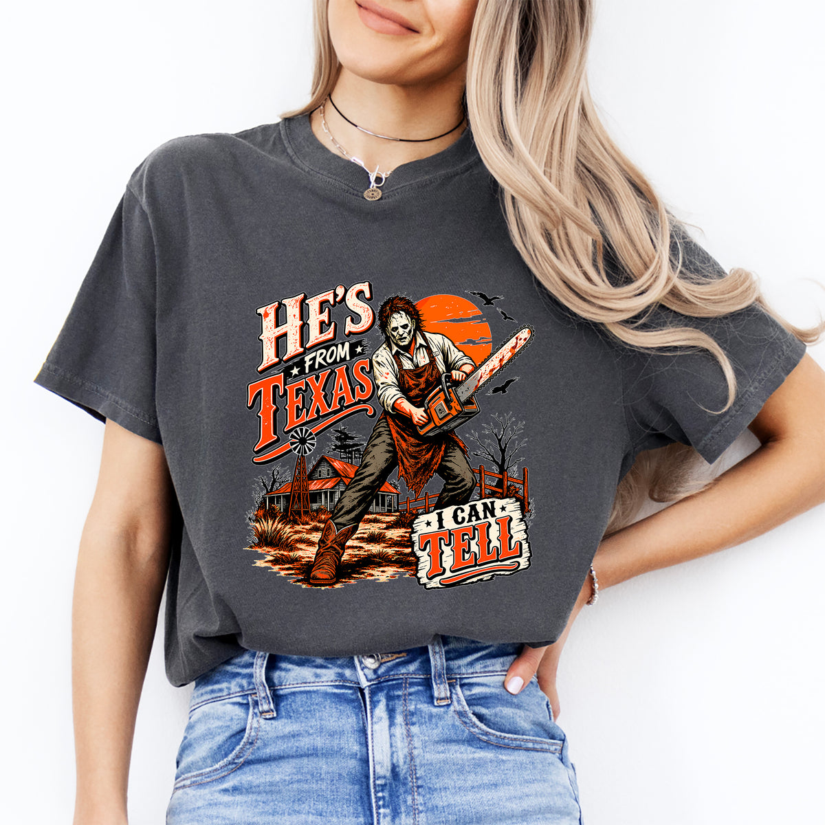 Camiseta «Él es de Texas»