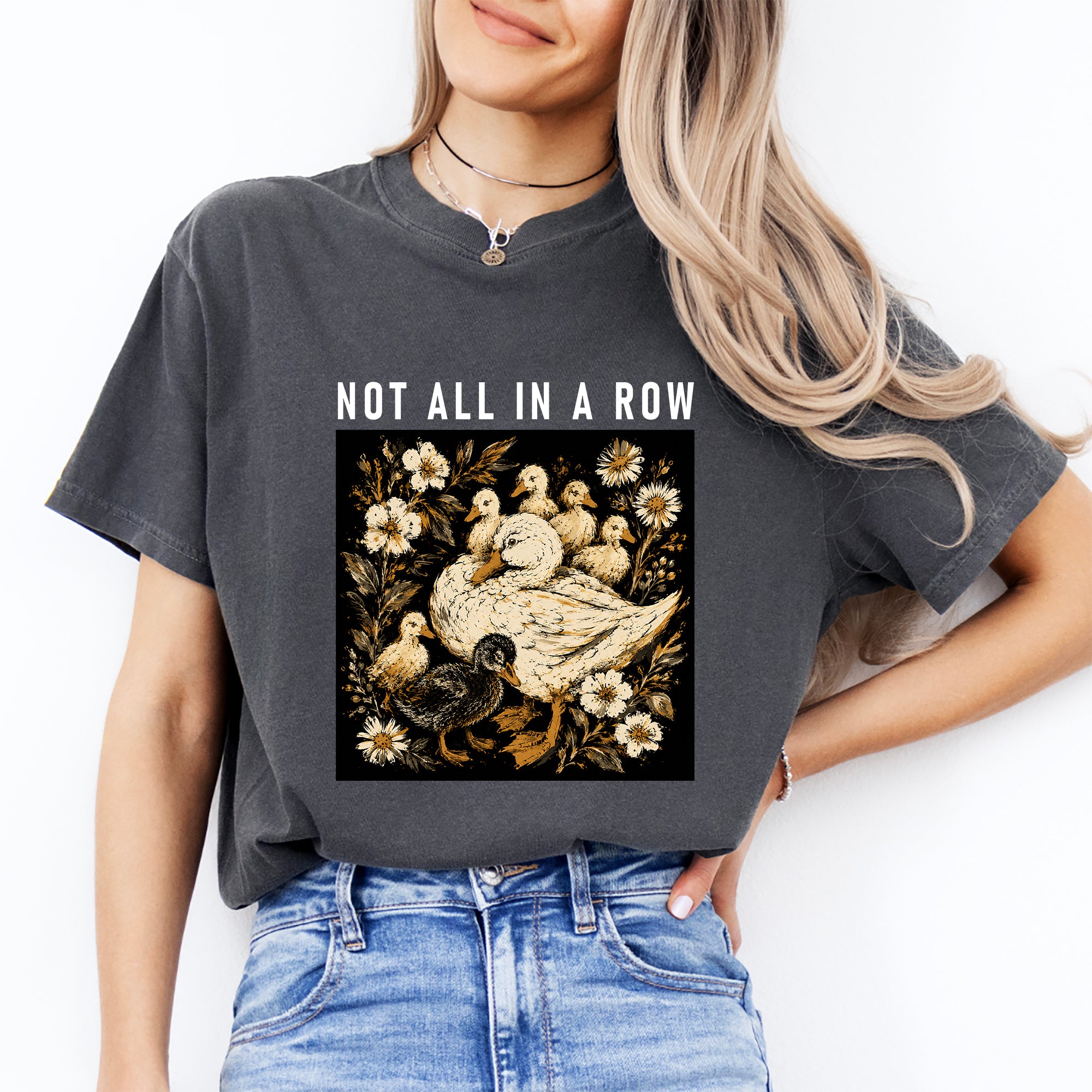 T-Shirt „Ducks Not In A Row“