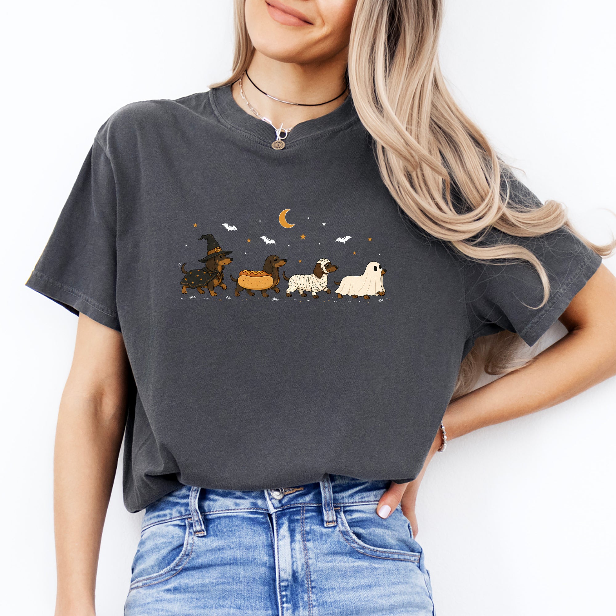 T-shirt « Costumes de teckel pour Halloween »