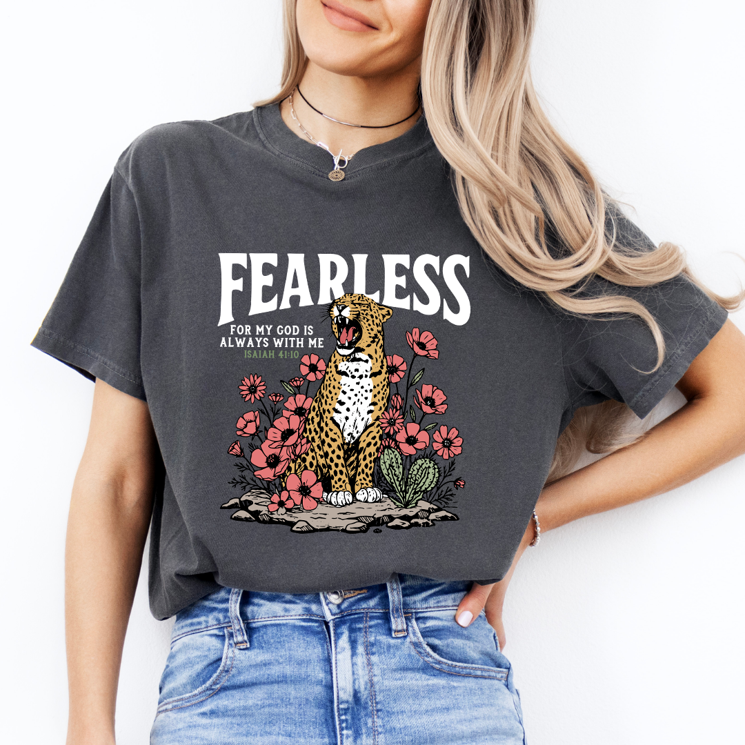 Fearless Vintage Leopard Tee