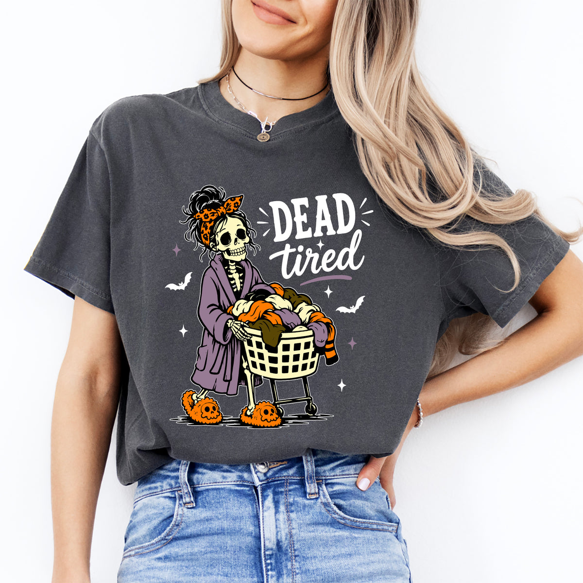 "Dead Tired" – Relatable Mom Life Heavyweight Top