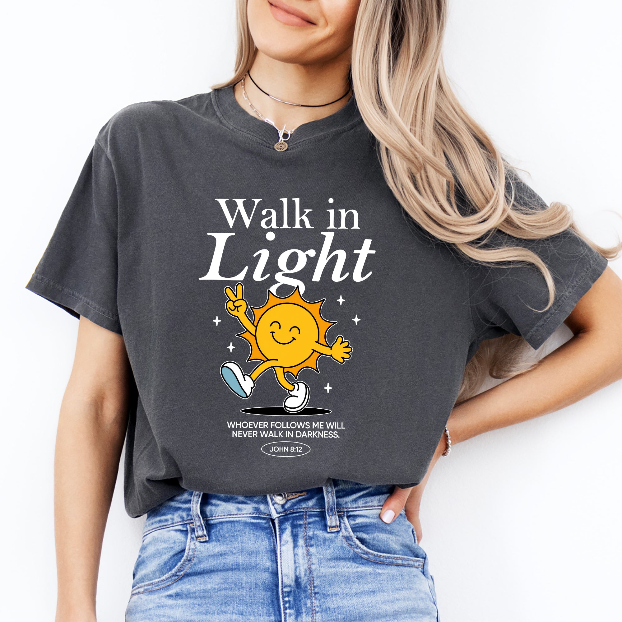 Camiseta «Camina en la luz»