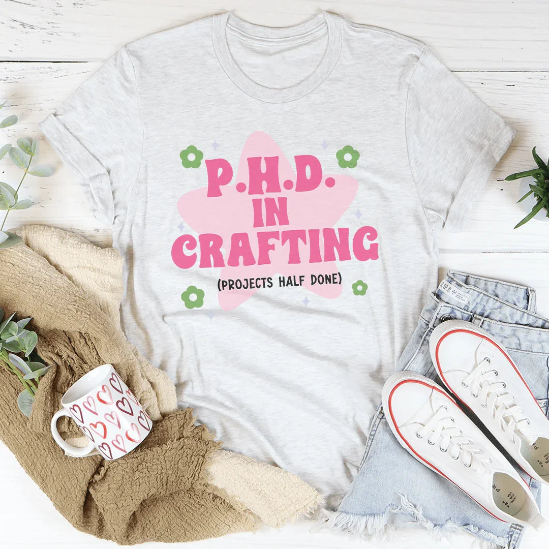 PHD In Crafting Tee Ash / S Peachy Sunday T-Shirt