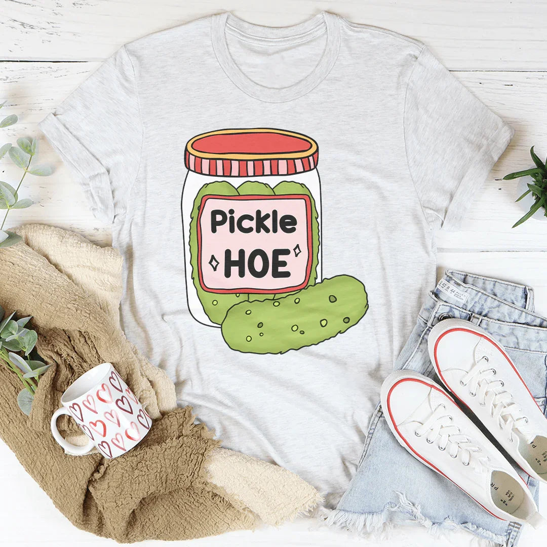 Pickle Hoe Tee Ash / S Peachy Sunday T-Shirt