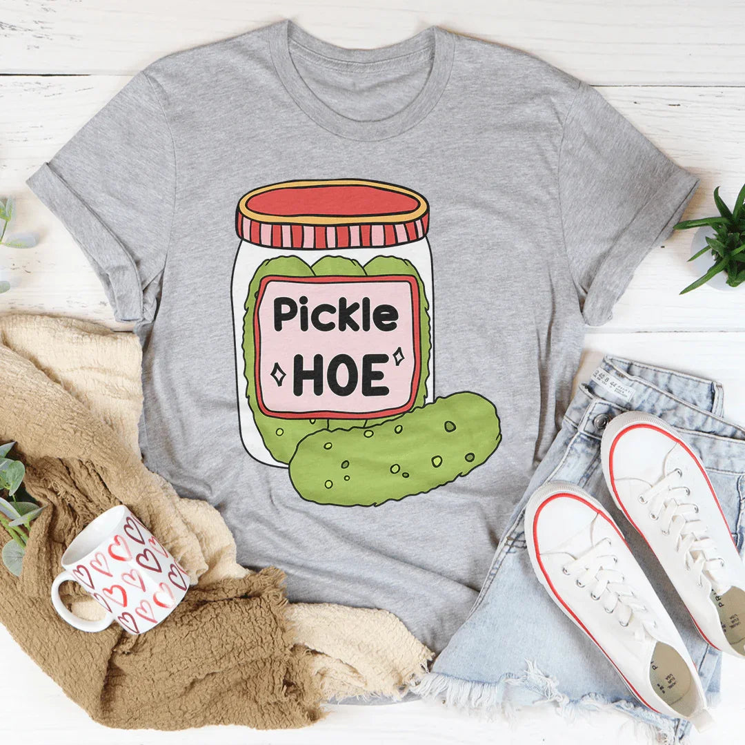 Pickle Hoe Tee Athletic Heather / S Peachy Sunday T-Shirt