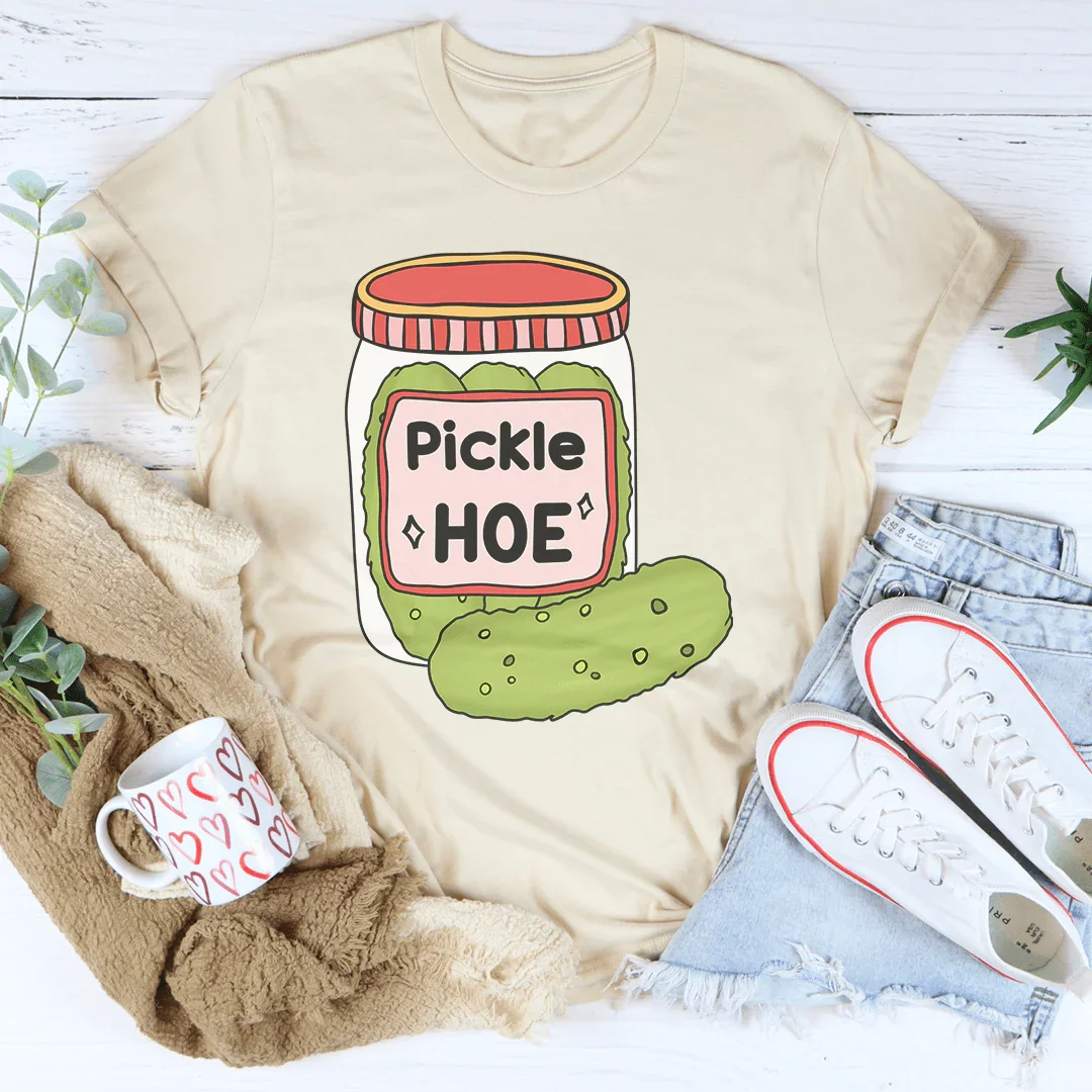 Pickle Hoe Tee Soft Cream / S Peachy Sunday T-Shirt